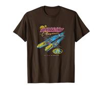 Star Wars Pod Racing Champion Neon Space Racer T-Shirt, Herren, Braun, 3XL
