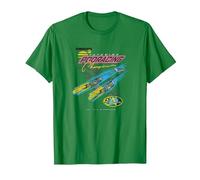 Star Wars Pod Racing Champion Neon Space Racer T-Shirt, Herren, Dunkelgrün, XXL