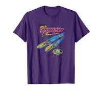 Star Wars Pod Racing Champion Neon Space Racer T-Shirt, Herren, Violett, M