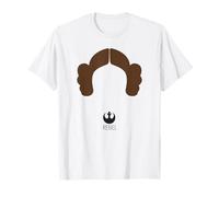 Star Wars Princess Leia Hair Icon Rebel Alliance T-Shirt T-Shirt