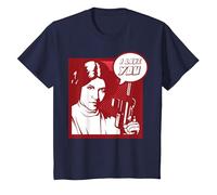 Star Wars Princess Leia I Love You Comic Pop Art T-Shirt, Kinder, Marineblau, 116