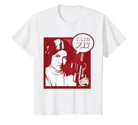 Star Wars Princess Leia I Love You Comic Pop Art T-Shirt, Kinder, Weiß, 152