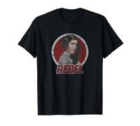 Star Wars Princess Leia Original REBEL Badge T-Shirt