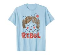 Star Wars Princess Leia Rebel Doodle Drawing T-Shirt