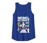 Star Wars Rebel Alliance Heroes Tank Top, Damen, Königsblau, L