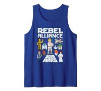 Star Wars Rebel Alliance Heroes Tank Top, Herren, Königsblau, M