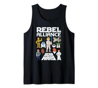 Star Wars Rebel Alliance Heroes Tank Top, Herren, Schwarz, XXL