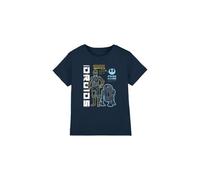 Star Wars Rebel Droids Unisex Kids T Shirt, Navy, 3-4 Years