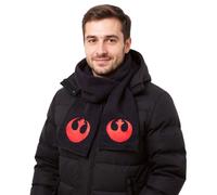 Star Wars Rebellenallianz Schal für Damen und Herren Fan-Wear Strick-Schal KS080443STW Schwarz