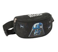 Star Wars Rebellion Gürteltasche für Kinder, ideal für Jugendliche und Kinder verschiedener Altersgruppen, bequem und vielseitig, Qualität und Widerstandsfähigkeit, 23 x 9 x 14 cm, Schwarz, M, Casual