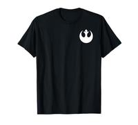 Star Wars Rebellion Pocket Logo White T-Shirt