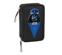 Doppel-Federtasche Star Wars Rebellion Schwarz 12.5 x 19.5 x 4 cm Doppel-Federtasche 29 Stücke