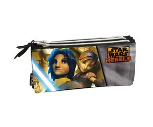 Star Wars Rebels 3fach Schlampermäppchen Ezra und Sabine