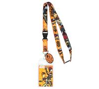 Star Wars Rebels Schlüsselband Sabine Wren Mandalorian Ausweishalter mit 5,1 cm großem Gummi-Anhänger