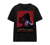 Star Wars - "Return Of The Jedi" T-Shirt für Herren/Damen Unisex (Schwarz) M