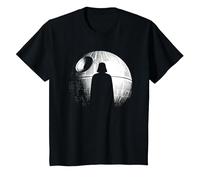 Star Wars Rogue One Deathstar Silhouette T-Shirt, Kinder, Schwarz, 140