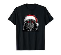Star Wars Santa Darth Vader Sketch Christmas T-Shirt