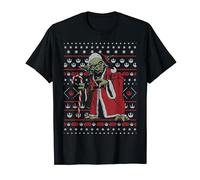 Star Wars Santa Yoda Symbols Ugly Christmas T-Shirt