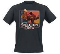Star Wars Skeleton Crew - Retro Riding T-Shirt schwarz in M