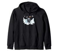 Star Wars Snowtroopers Snowboarding Over AT AT Walker Kapuzenjacke