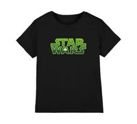 Star Wars St Patrick's Day Logo Unisex Kids T Shirt, Black, 12-13 Years