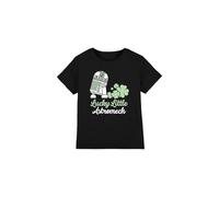Star Wars St Patrick's Day Lucky Astromech Unisex Kids T Shirt, Black, 9-10 Years