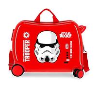 Star Wars Storm Kinderkoffer, rot, 50 x 38 x 20 cm, starr, ABS, seitlicher Zahlenkombinationsverschluss, 34 l, 1,8 kg, 4 Räder, Handgepäck.