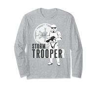 Star Wars Storm Trooper Loyalty Text Portrait Langarmshirt