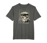 Star Wars Storm Trooper Square Splatter Graphic T-Shirt T-Shirt