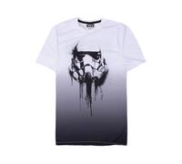 Star Wars - Stormtrooper Ink White Dip Dye - T-Shirt - Mehrfarbig - XXL - 100% Polyester Mehrfarbig XXL