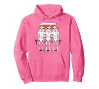 Star Wars Stormtroopers Have Feelings Too Pullover Hoodie, Unisex für Erwachsene, Leuchtendes Pink, L