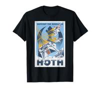 Star Wars Support The Rebellion Hoth Collage Poster T-Shirt