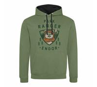Star Wars - Sweat à capuche ENDOR PARK RANGER - Adulte (Vert) M