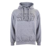 Star Wars - Sweat à capuche - Homme (Gris) XL