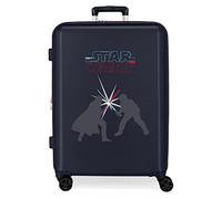 Star wars Swords Maleta Mediana Azul 48x70x26 cms Rígida ABS Cierre TSA Integrado 81L 3,98 kgs 4 Ruedas Dobles