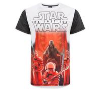 Star Wars - T-shirt à imprimé 'The Last Jedi' - Homme (Blanc) XL