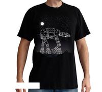 Star Wars T-Shirt at at Stars Gr. XL, Schwarz