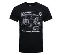 Star Wars - T-shirt HAYNES - Homme (Noir) S