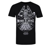 Star Wars - T-shirt - Homme (Noir) 2XL