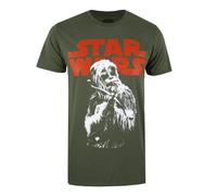 Star Wars - T-shirt - Homme (Vert kaki) XL