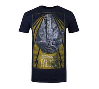 Star Wars - T-shirt MILLENNIUM FALCON - Homme (Bleu marine) S