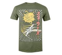 Star Wars - T-shirt REBEL ATTACK - Homme (Vert kaki) L