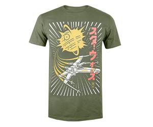 Star Wars - T-shirt REBEL ATTACK - Homme (Vert kaki) L