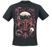 Star Wars The Book Of Boba Fett - Galactic Outlaw T-Shirt schwarz in M