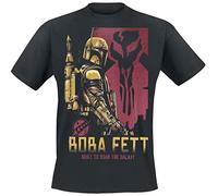 Star Wars The Book Of Boba Fett - Roam The Galaxy T-Shirt schwarz in 3XL