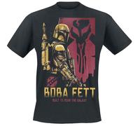 Star Wars The Book Of Boba Fett - Roam The Galaxy T-Shirt schwarz in 4XL