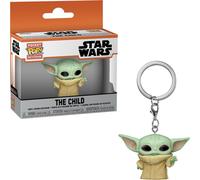 Funko Pop! Keychain: Star Wars: The Mandalorian - Grogu (The Child, Baby Yoda) - Neuartiger Schlüsselanhänger - Vinyl-Minifigur Zum Sammeln - Strumpffüller - Geschenkidee - Offizielle Handelswaren