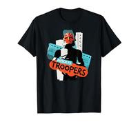 Star Wars The Clone Wars Ahsoka Tano Clone Trooper T-Shirt, Herren, Schwarz, S