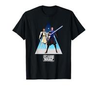 Star Wars The Clone Wars Obi-Wan and Anakin T-Shirt