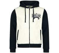 Star Wars The Dark Side Coffee Kapuzenjacke creme schwarz in XXL